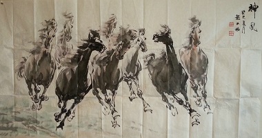 全国名人书画艺术风采展示--赵太极