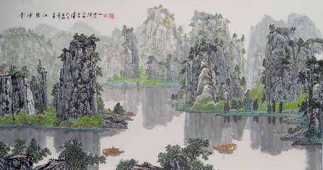 全国名人书画艺术风采展示--黄明
