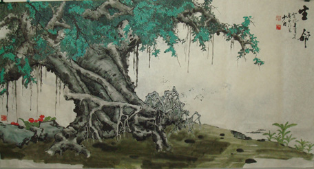 全国名人书画艺术风采展示--郑少白