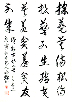 全国名人书画艺术风采展示--王明灿
