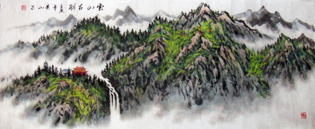 全国名人书画艺术风采展示--黄忠平