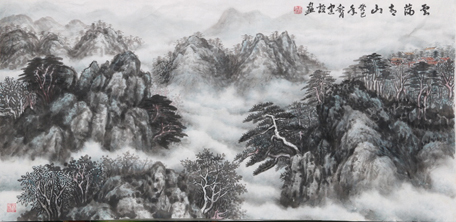全国名人书画艺术风采展示--吴建设