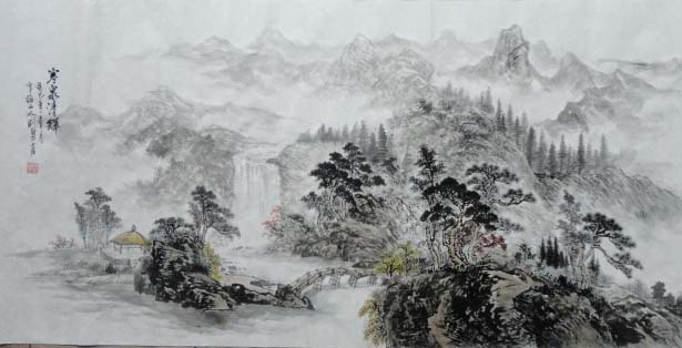 全国名人书画艺术风采展示--梅则勇
