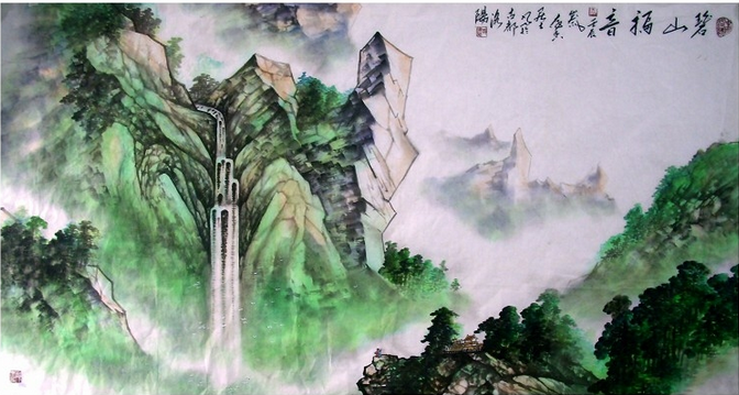 全国名人书画艺术风采展示--邱建庄