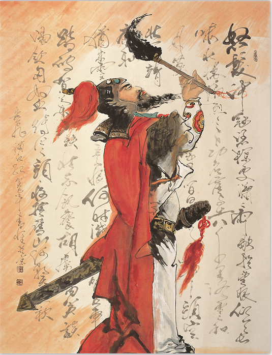 全国名人书画艺术风采展示--安青怀
