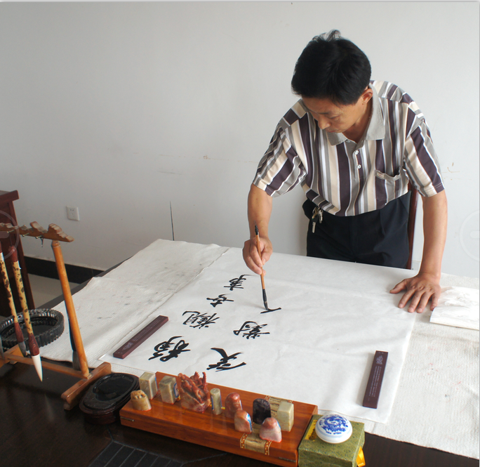 全国名人书画艺术风采展示--王志伟
