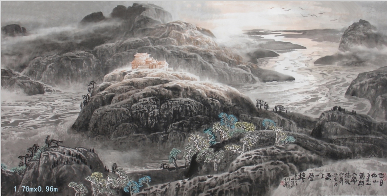 全国名人书画艺术风采展示--王俊松