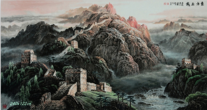 全国名人书画艺术风采展示--王俊松