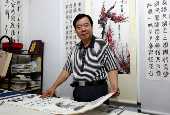 全国名人书画艺术风采展示--周忠法
