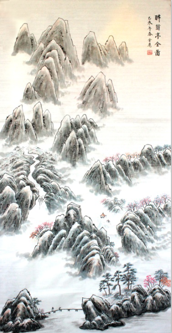 全国名人书画艺术风采展示--杨民录