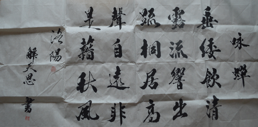 全国名人书画艺术风采展示--解天恩