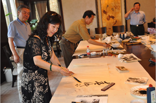 全国名人书画艺术风采展示--胡敏