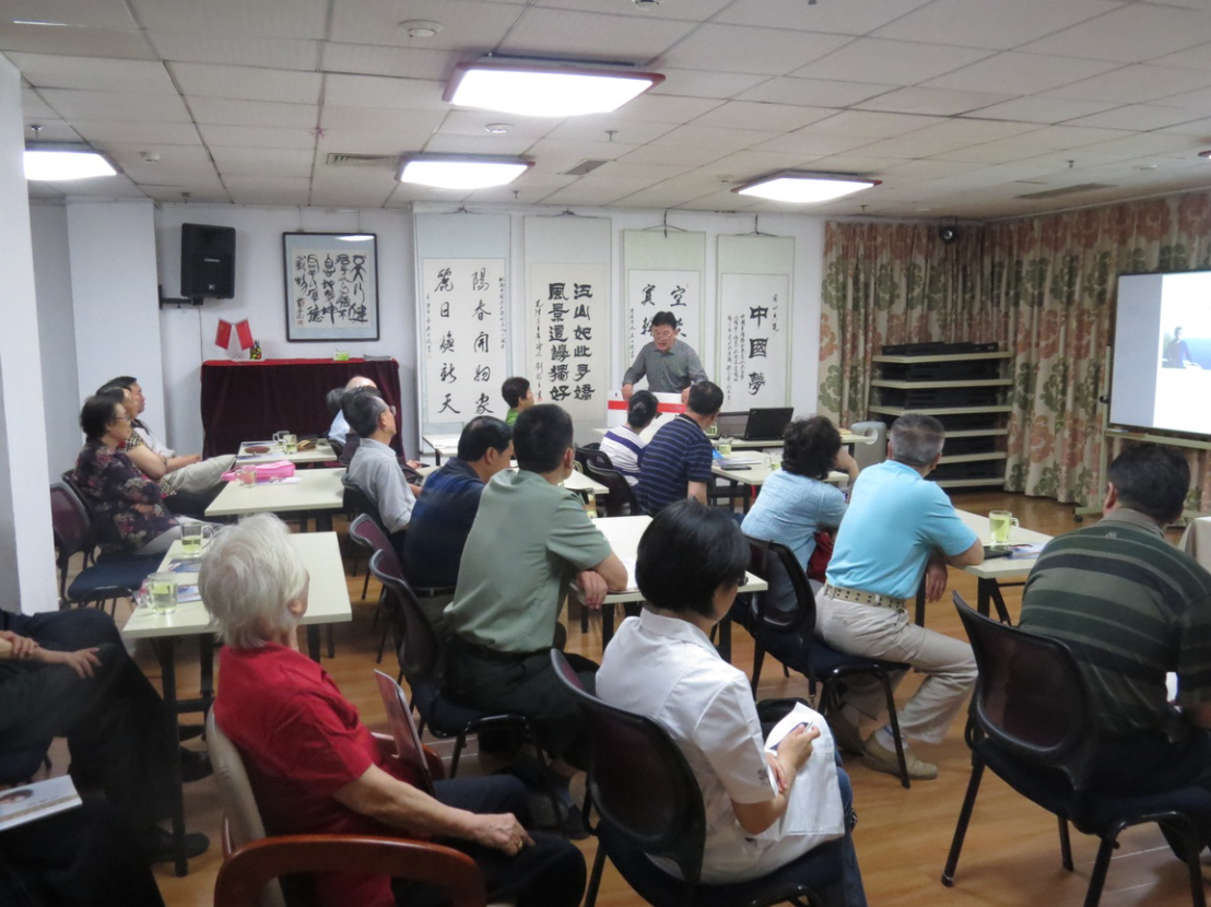 “中国书法特色（两径双成）教育 大讲堂”在解放军总医院开讲