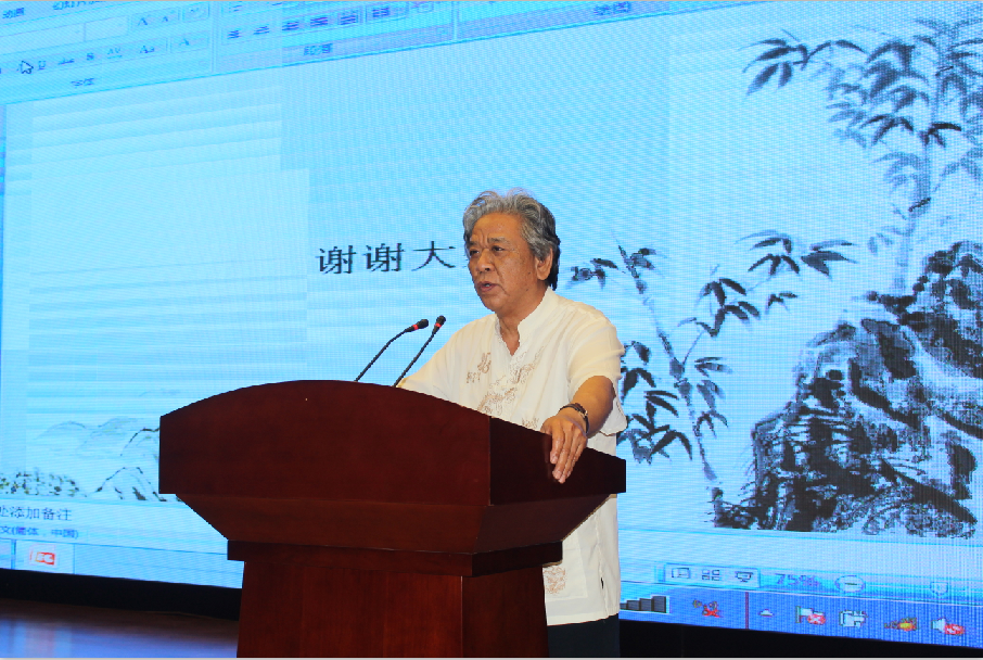 “中国书法特色教育大讲堂” 在解放军总后勤部机关隆重开讲