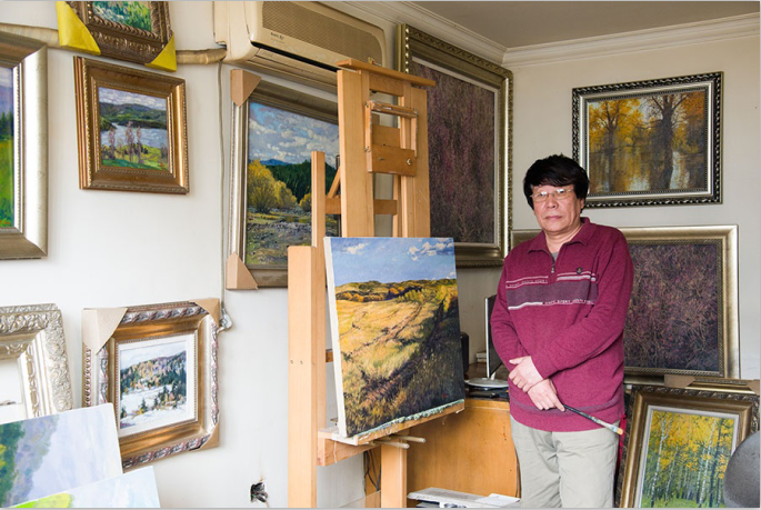 全国名人书画艺术风采展示--梁欣庭