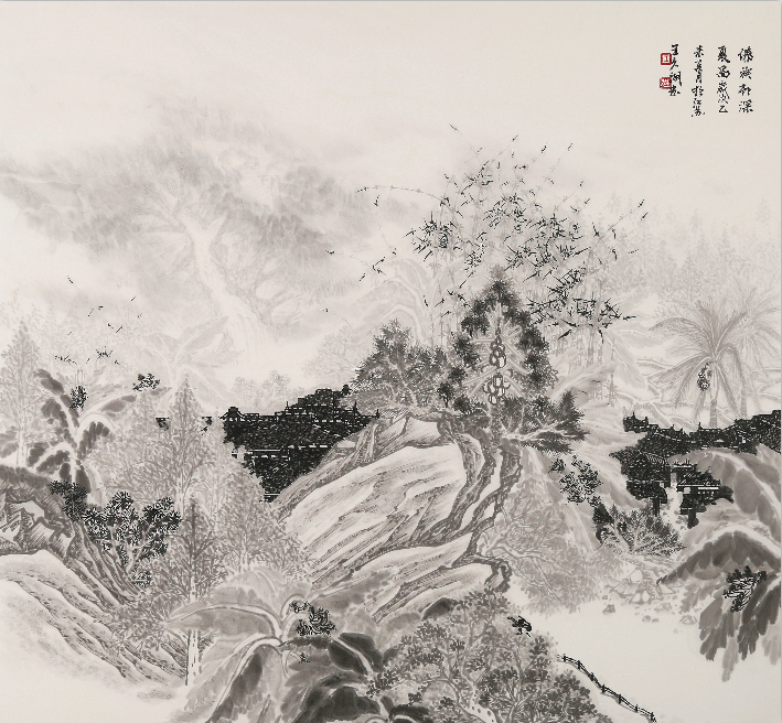 全国名人书画艺术风采展示--王久湖