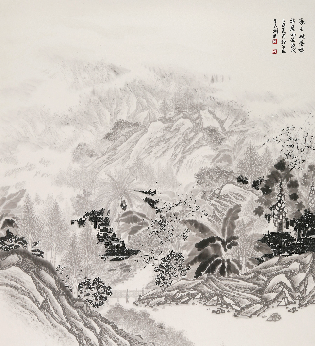 全国名人书画艺术风采展示--王久湖