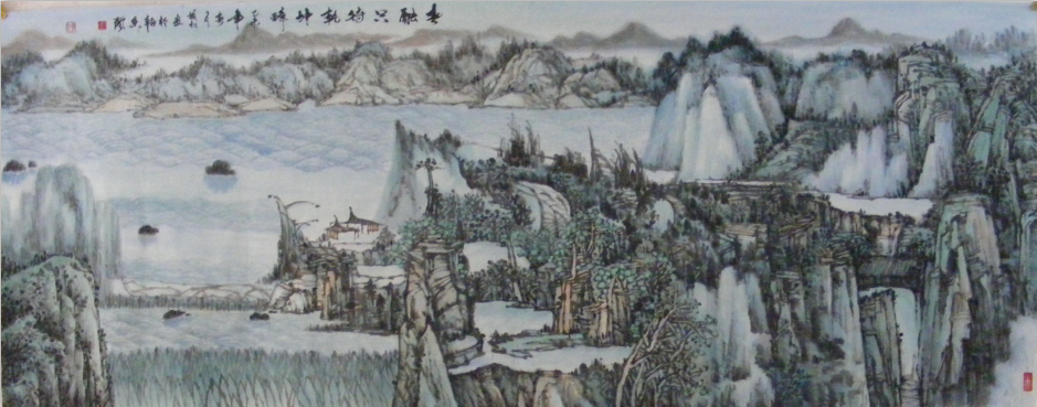 全国名人书画艺术风采展示--陆振权