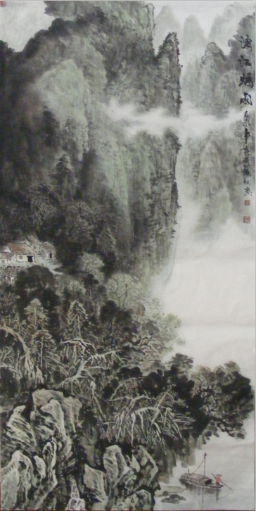 全国名人书画艺术风采展示--陆振权