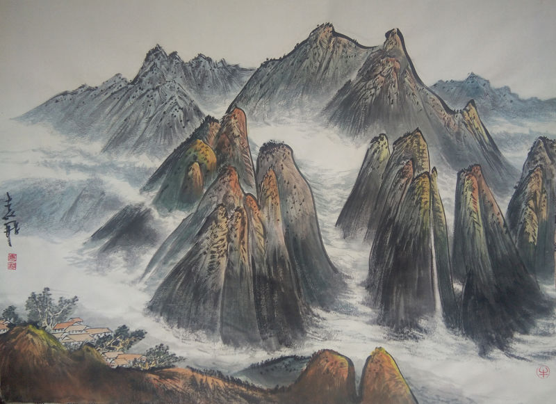 全国名人书画艺术风采展示--袁飞 全国名人书画艺术风采展示--袁飞