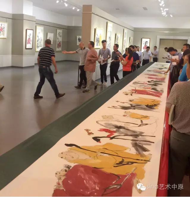善行天下——王林水墨禅意作品展走进兰考