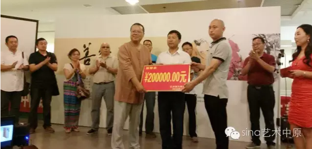 善行天下——王林水墨禅意作品展走进兰考