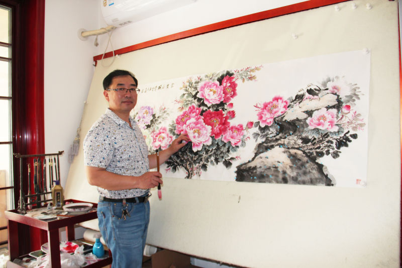 全国名人书画艺术风采展示--韩志刚