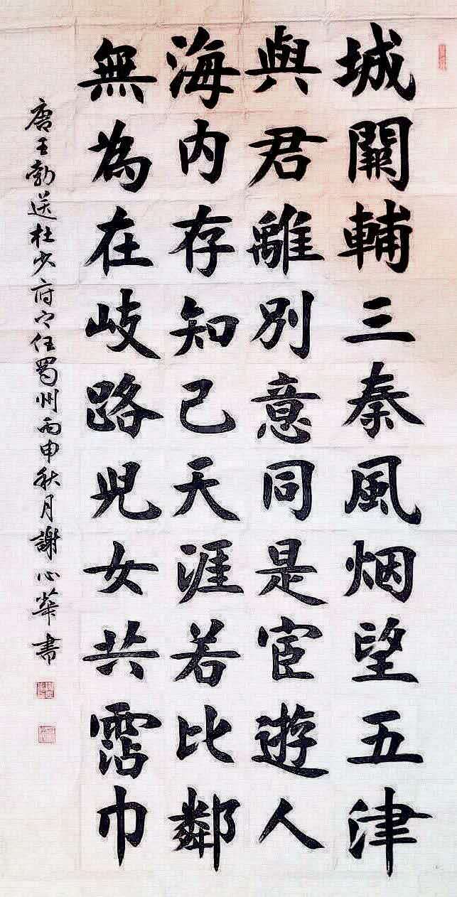 中国传统文化的传承者------谢心华中国书法和中医文化