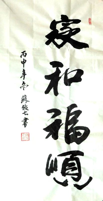 全国名人书画艺术风采展示--苏俊七
