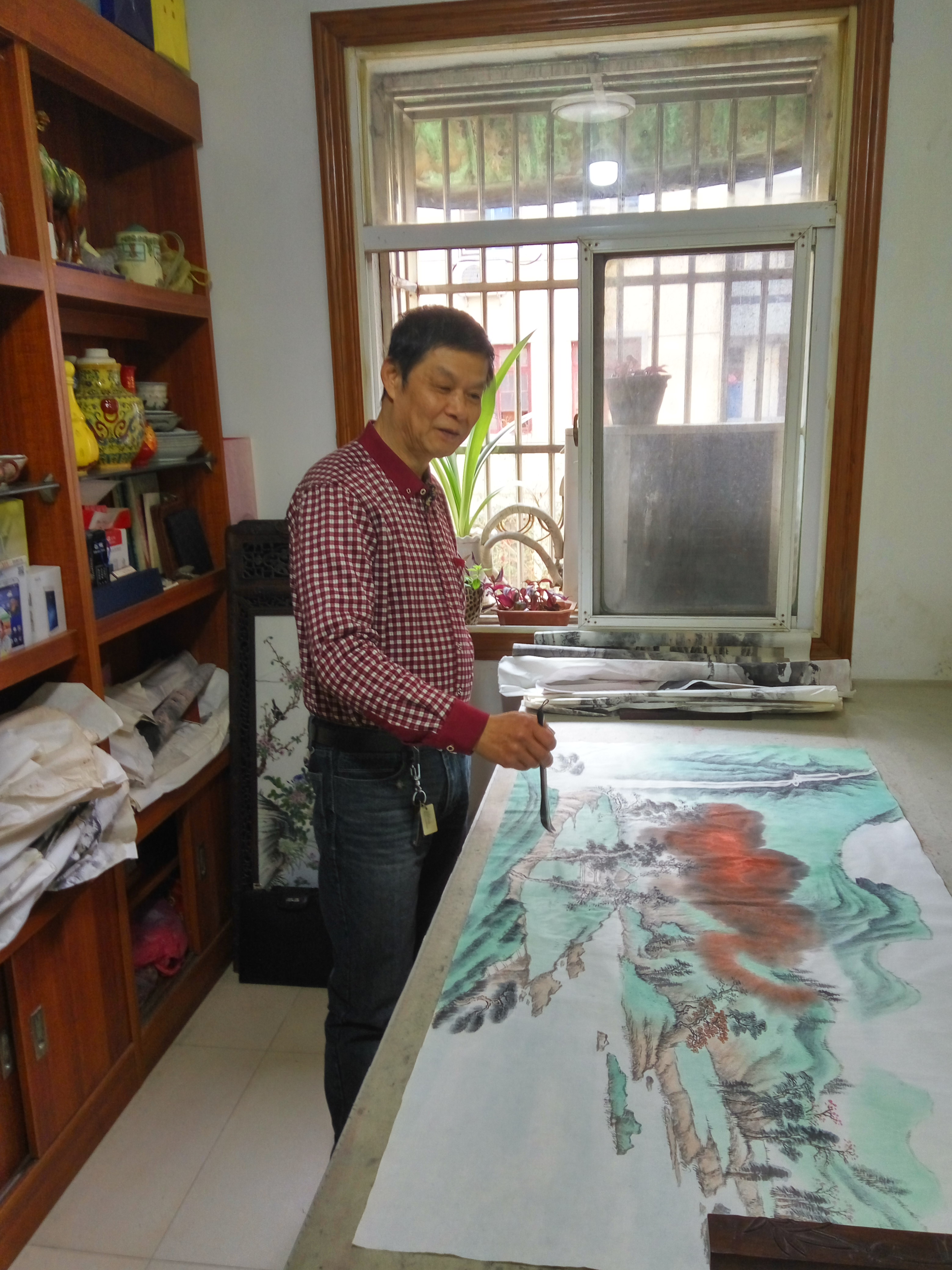 全国名人书画艺术风采展示--吴清明