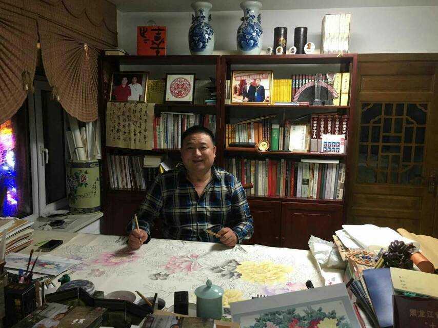 全国名人书画艺术风采展示--黄庆龙