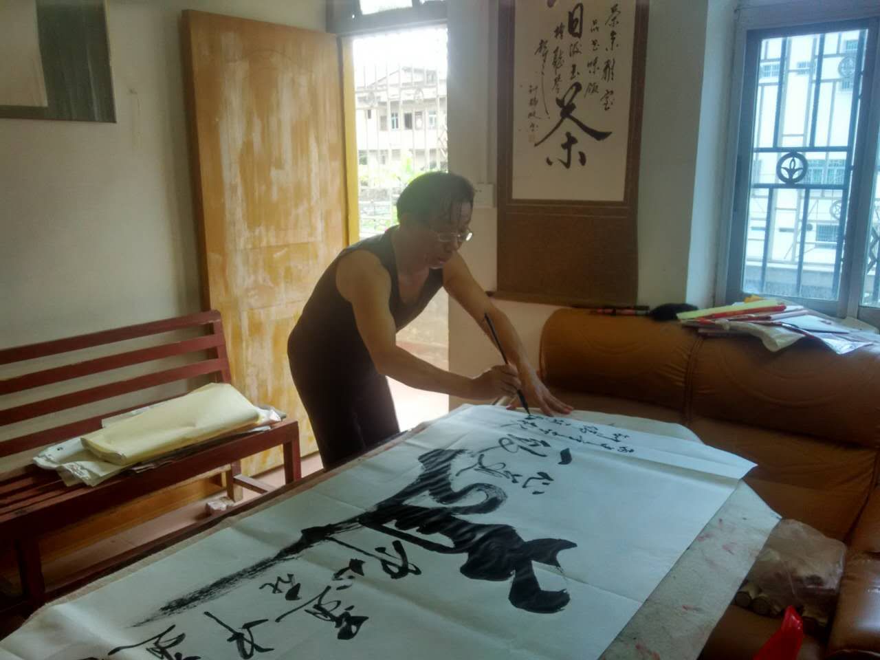 全国名人书画艺术风采展示--钟瑞庭