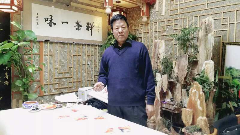 全国名人书画艺术风采展示--袁洪智