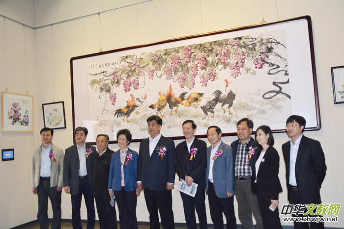 第五届“大美平谷 水墨周庄”书画展开幕