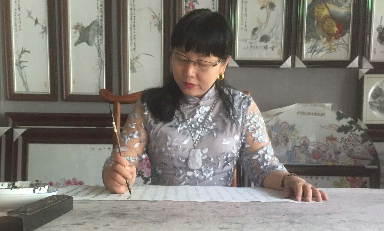 全国名人书画艺术风采展示--邬冬莲