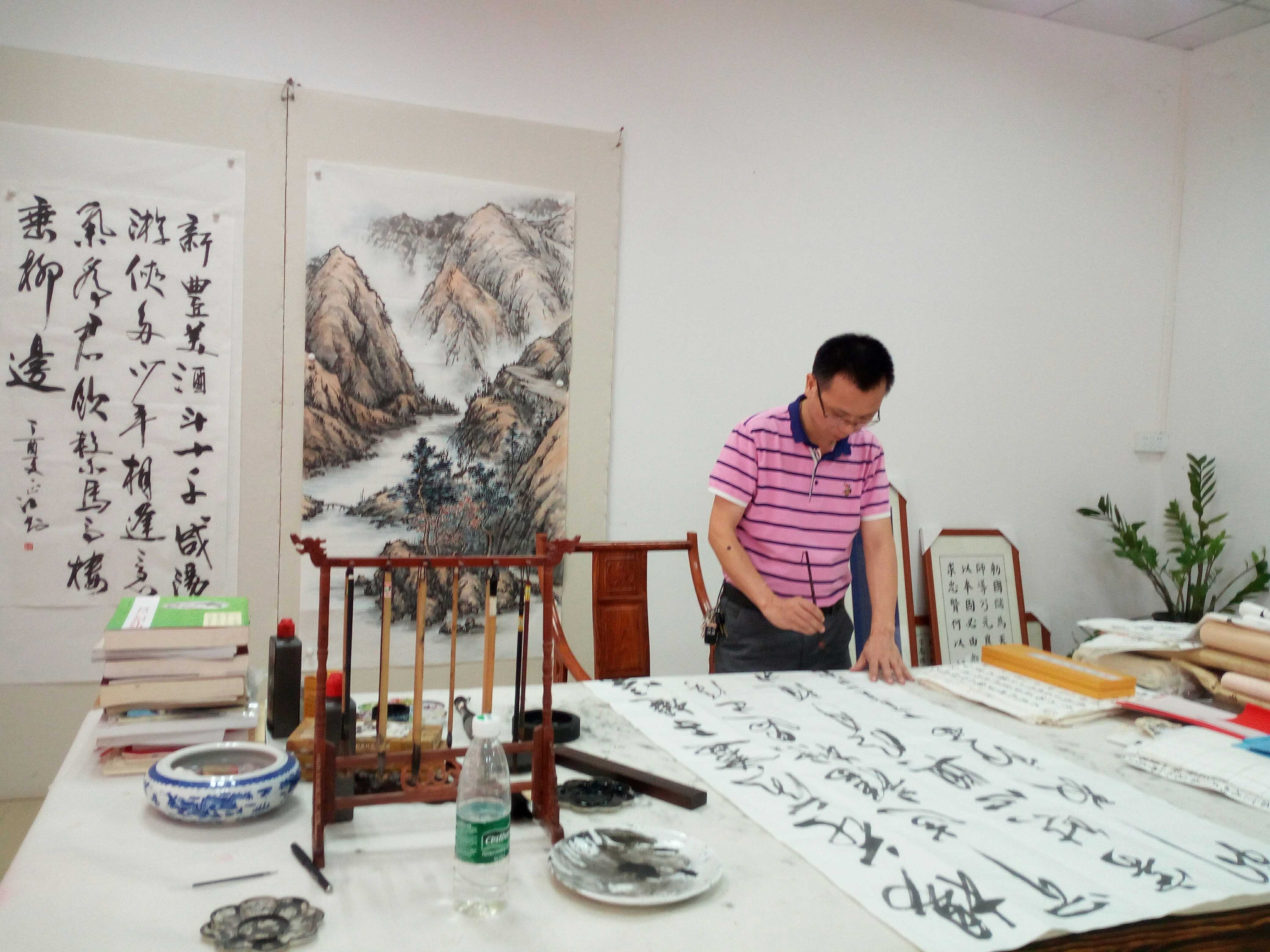 全国名人书画艺术风采展示--贺正江