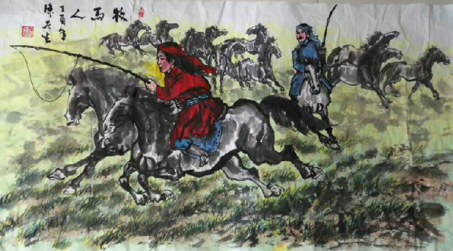 全国名人书画艺术风采展示--陈天生