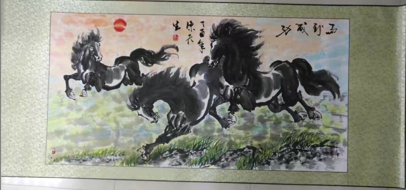 全国名人书画艺术风采展示--陈天生
