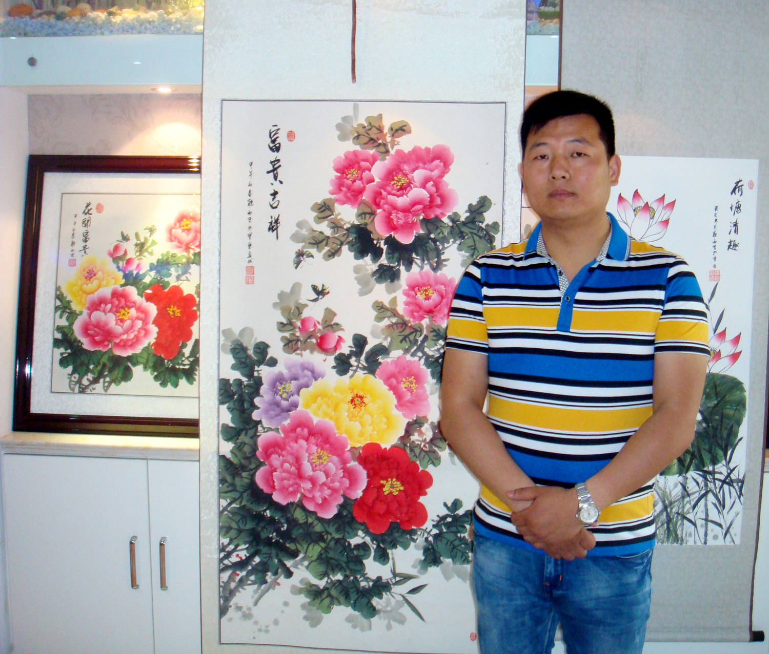 全国名人书画艺术风采展示--谭桂勇 全国名人书画艺术风采展示--谭桂勇