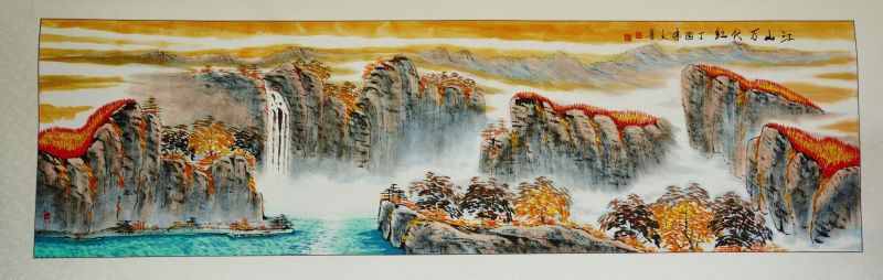 全国名人书画艺术风采展示--陈文喜