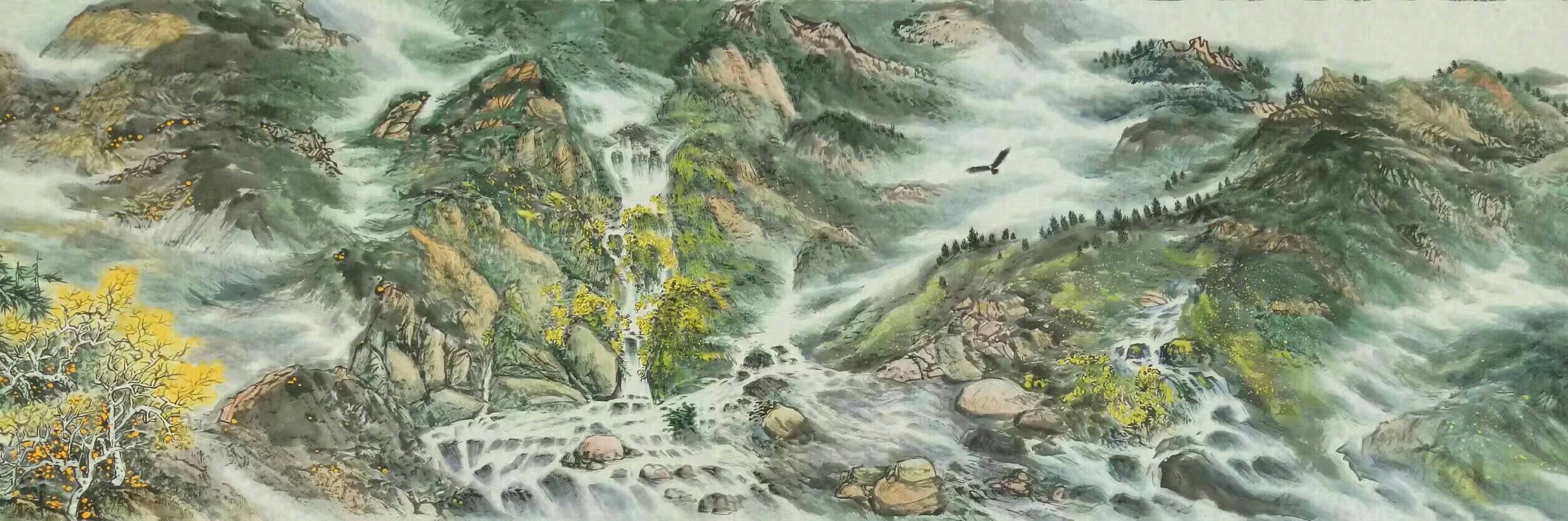 全国名人书画艺术风采展示--甄洪林