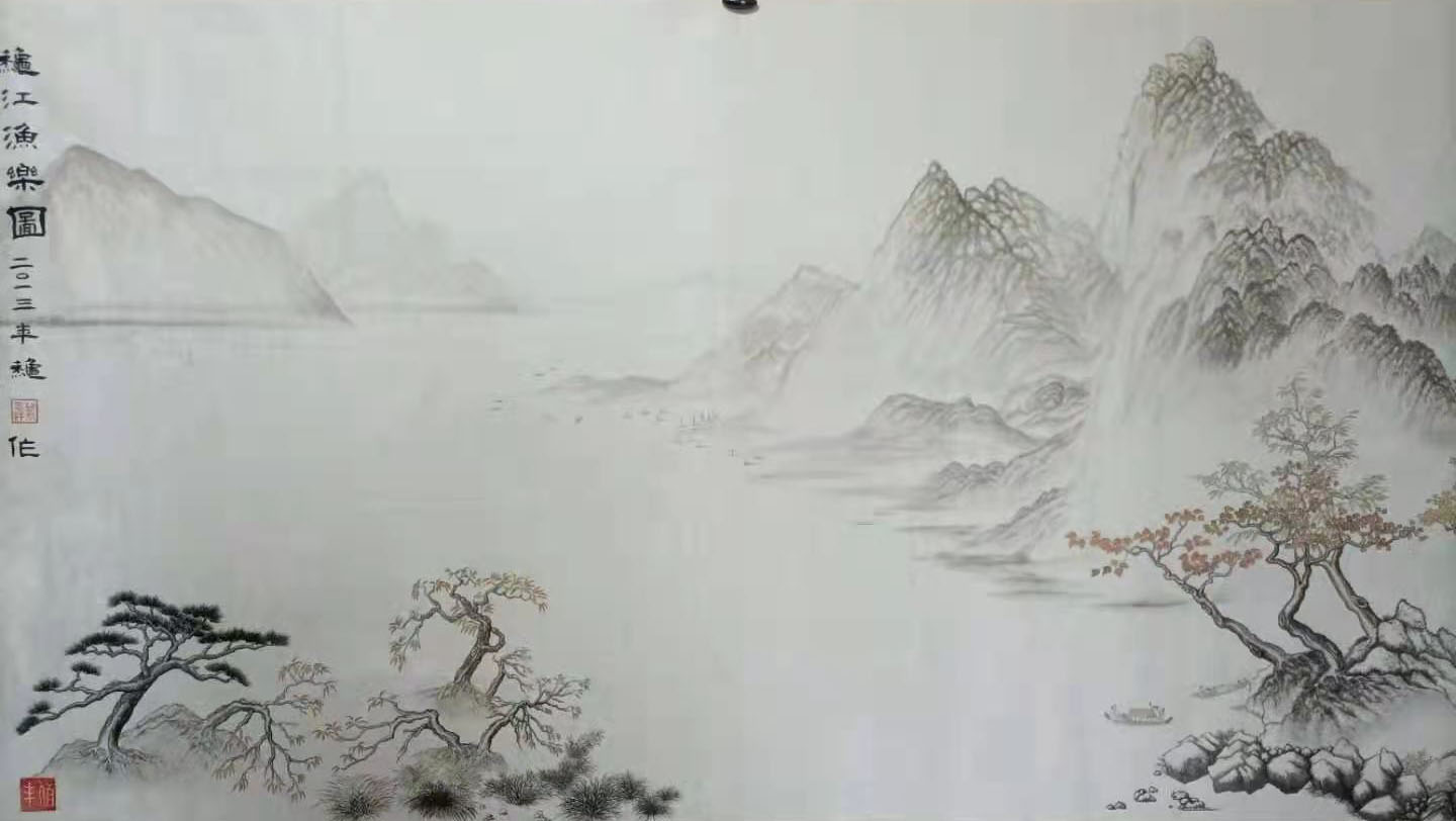 全国名人书画艺术风采展示--万忠祥