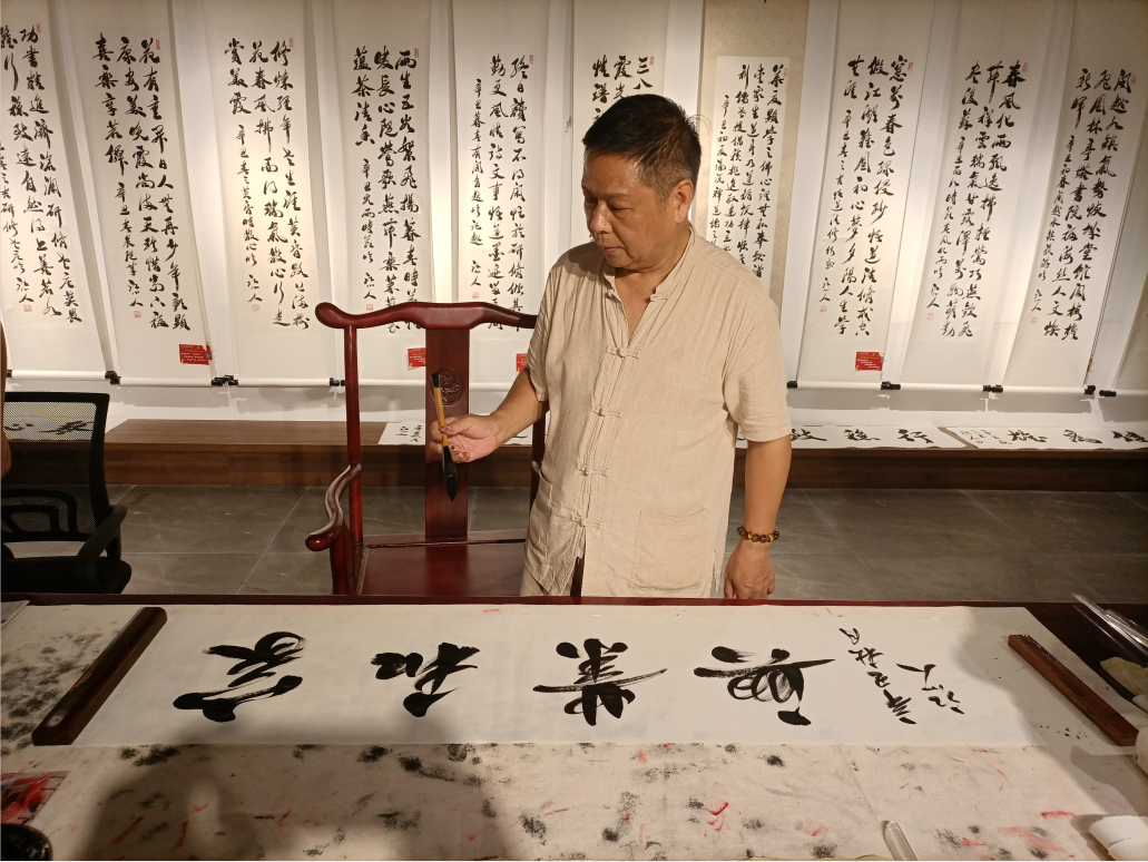 福建省历史名人研究会  举办“庆建党百年·迎中秋国庆”  《金能庸辛丑诗作行书展》