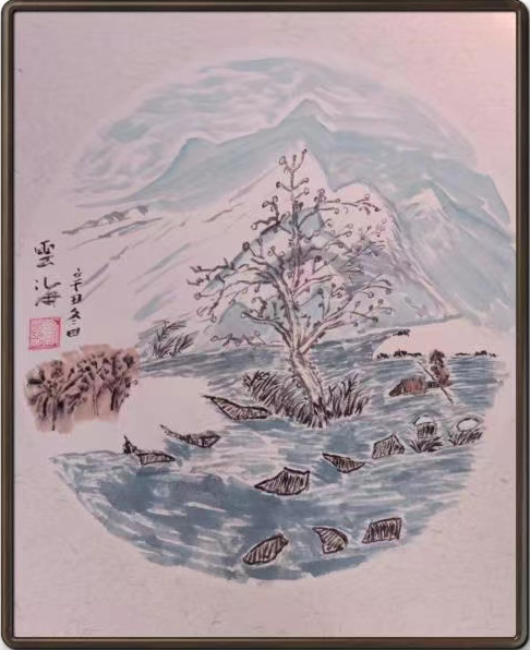 陈天啟 网络文化建设成果书画艺术代表人物系列报道之十二