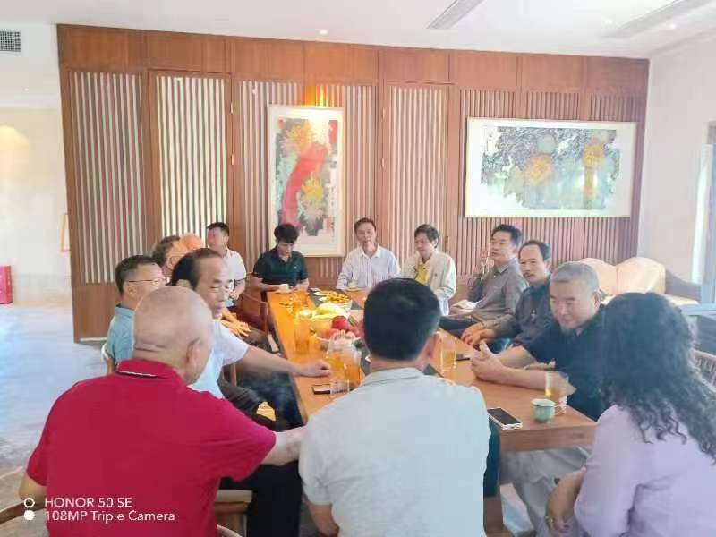 “相约博鳌·书画雅集”艺术交流活动在燕京书画社博鳌分社举办