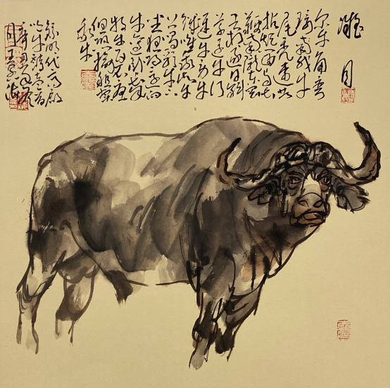 中国新汉画水墨艺术开山者：王阔海老师——凤凰新闻