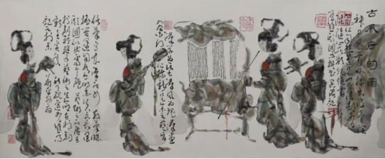 中国新汉画水墨艺术开山者：王阔海老师——凤凰新闻