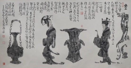 中国新汉画水墨艺术开山者：王阔海老师——凤凰新闻