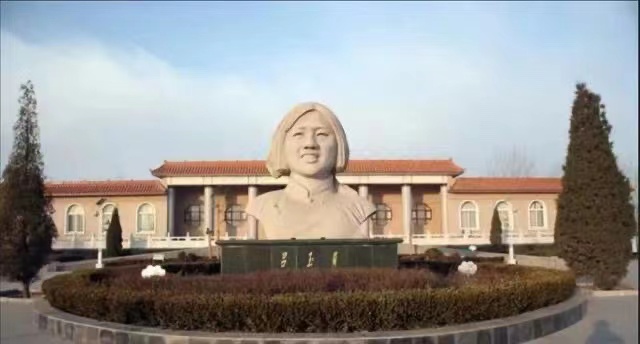 军旅书法家王成志同志应嘱为《纪念吕玉兰同志逝世30周年》 【纪念馆】题写书法作品