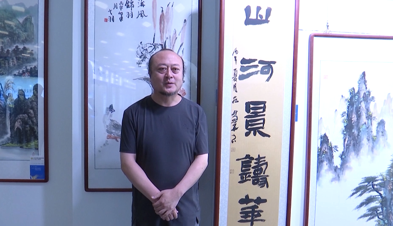 晋聚五洲·书香怀仁——中宣书画院书画展亮相2026怀仁首届农文旅融合发展大会暨第一届进出口商品交易博览会